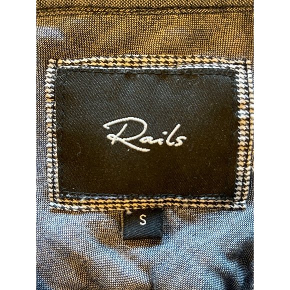 Rails Red And Blue Plaid Long Sleeve Button Down Collared Flannel Shirt Size S - Picture 7 of 9